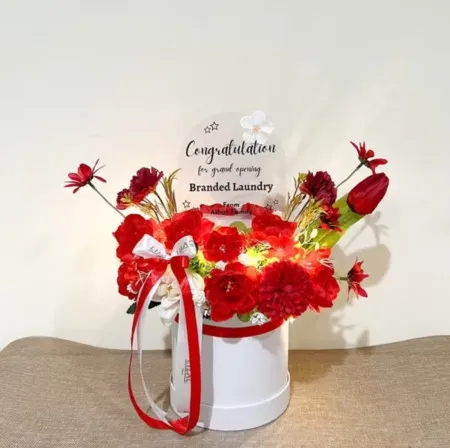 Bloom Box Akrilik Ucapan Grand Opening Sunan Kudus Area