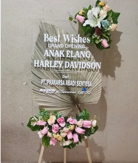 Papan Akrilik Ucapan Grand Opening Sunan Kudus Area